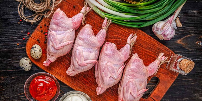 تشخیص گوشت بلدرچین سالم