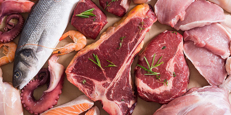 مقایسه ارزش غذایی مرغ، بوقلمون، بلدرچین و ماهی